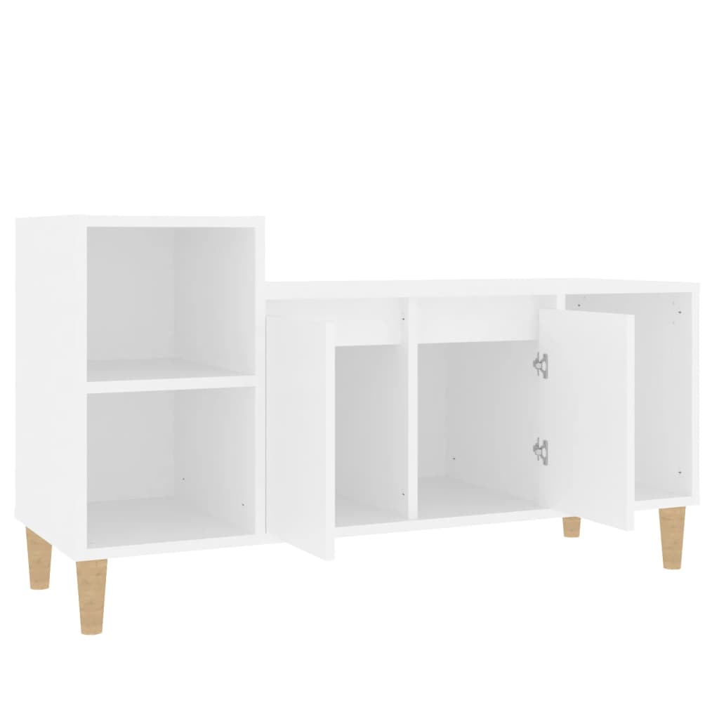 TV-Møbel Hvit TV-benk 100x35x55 cm