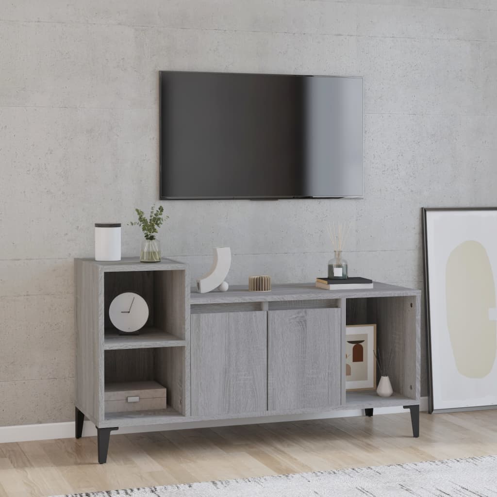 TV-Møbel Sonoma Grå TV-benk 100x35x55 cm
