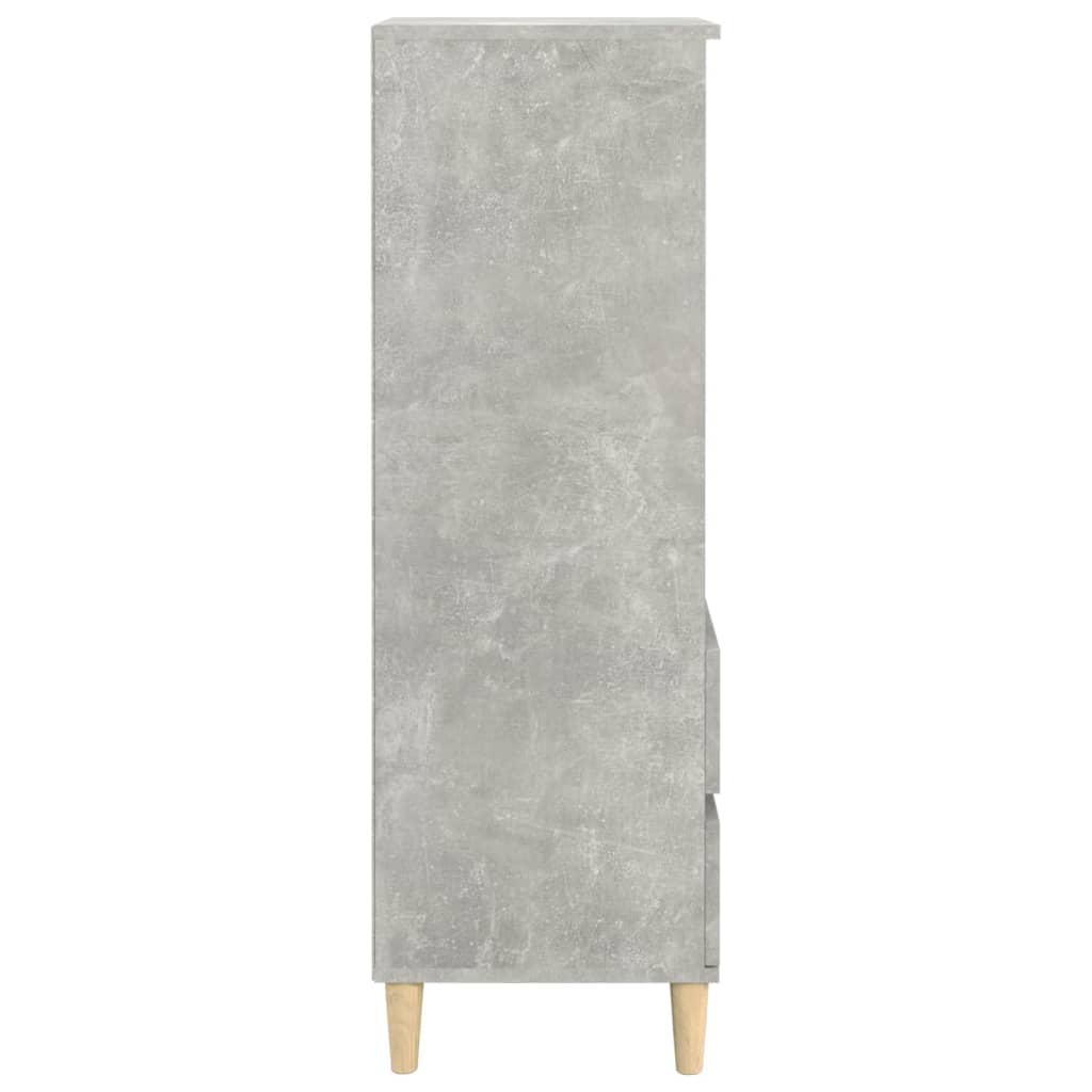 Skap Betonggrå 40x36x110 cm