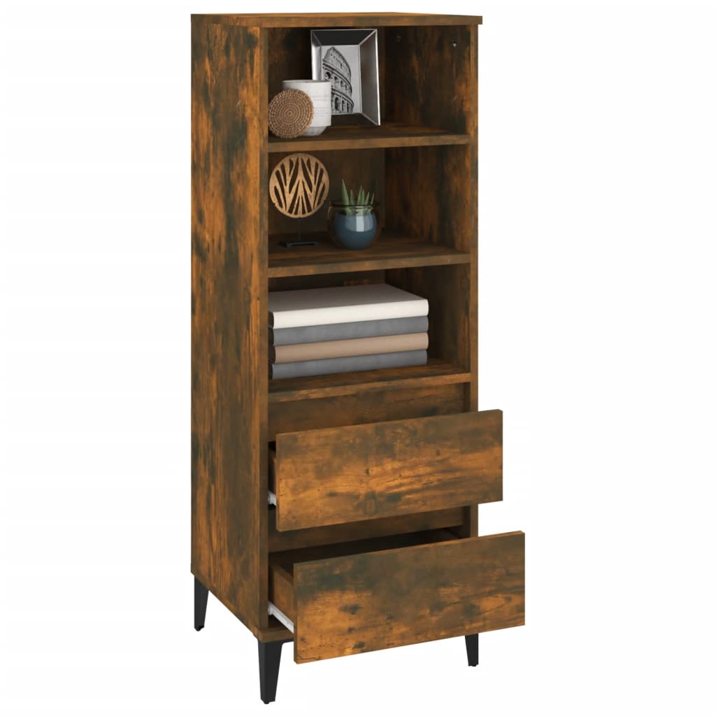 Skap Røkt Eik 40x36x110 cm