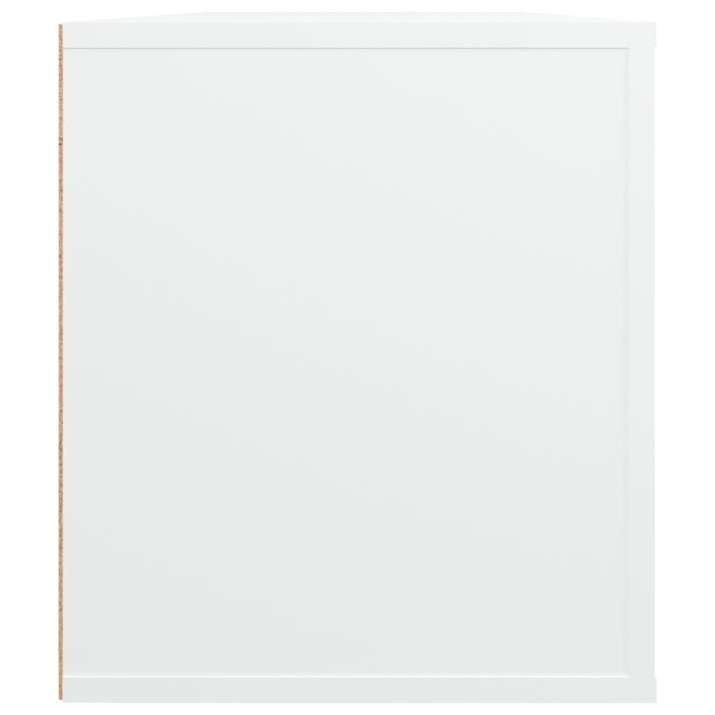 TV-Møbel Hvit Tv-benk 100x35x40 cm