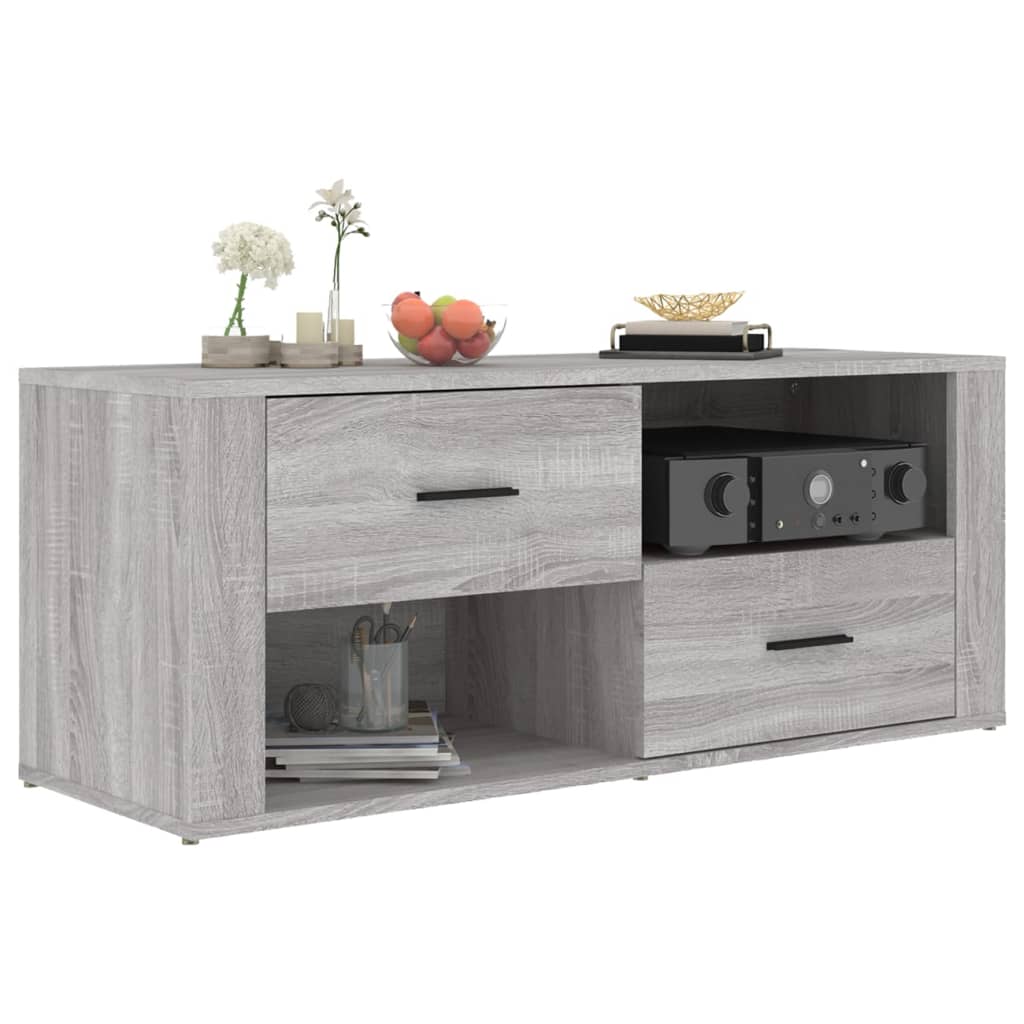 TV-Møbel Sonoma Grå Tv-benk 100x35x40 cm