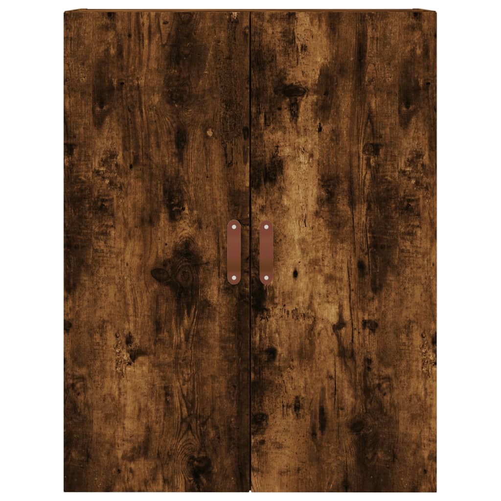 Veggskap Røkt Eik stk 69,5x34x90 cm