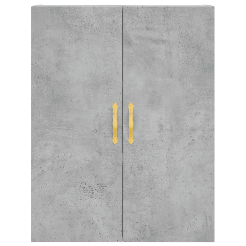 Veggskap Betonggrå 2 stk 69,5x34x90 cm