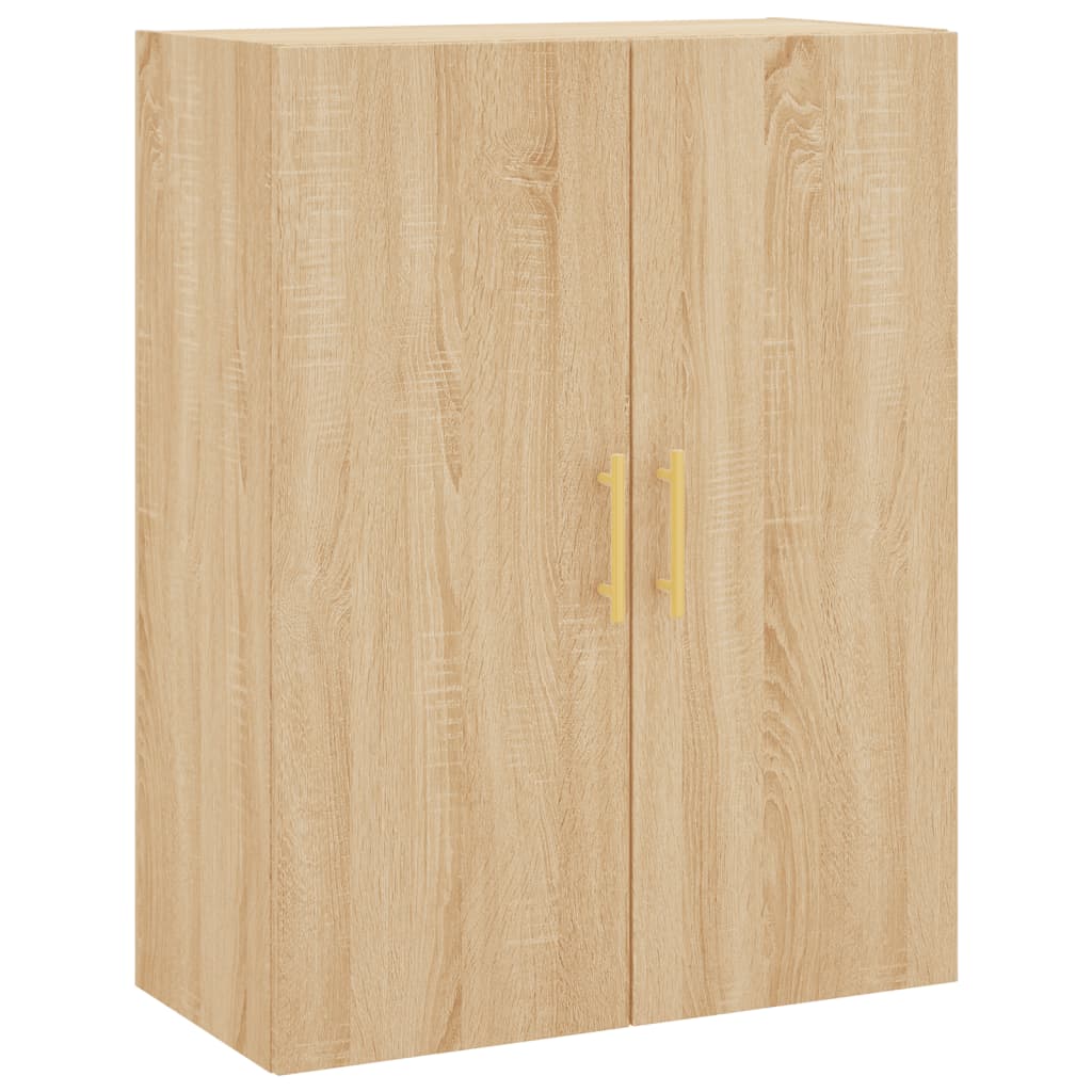 Veggskap Sonoma Eik 2 stk 69,5x34x90 cm