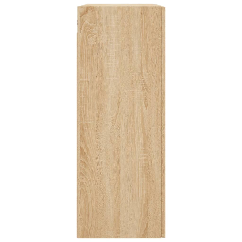 Veggskap Sonoma Eik 2 stk 69,5x34x90 cm