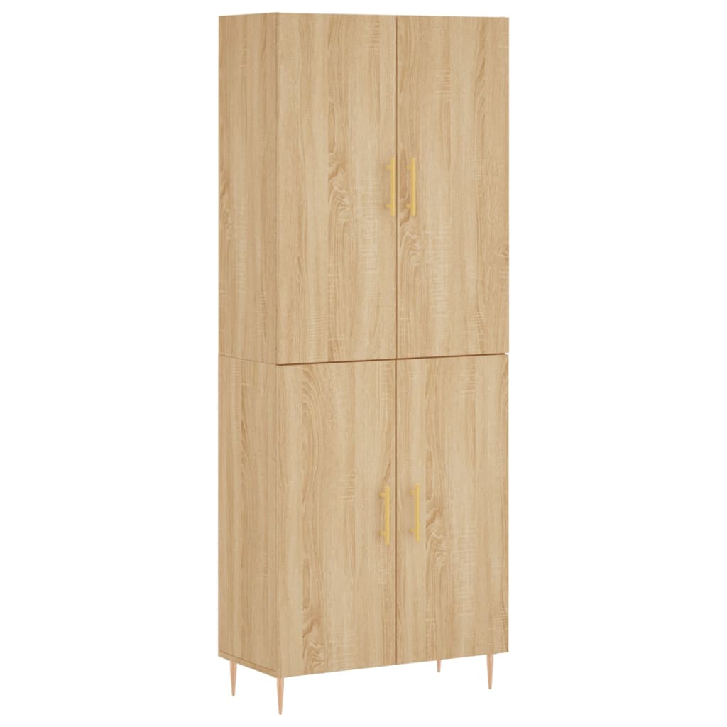 Skap Sonoma Eik 69,5x34x180 cm
