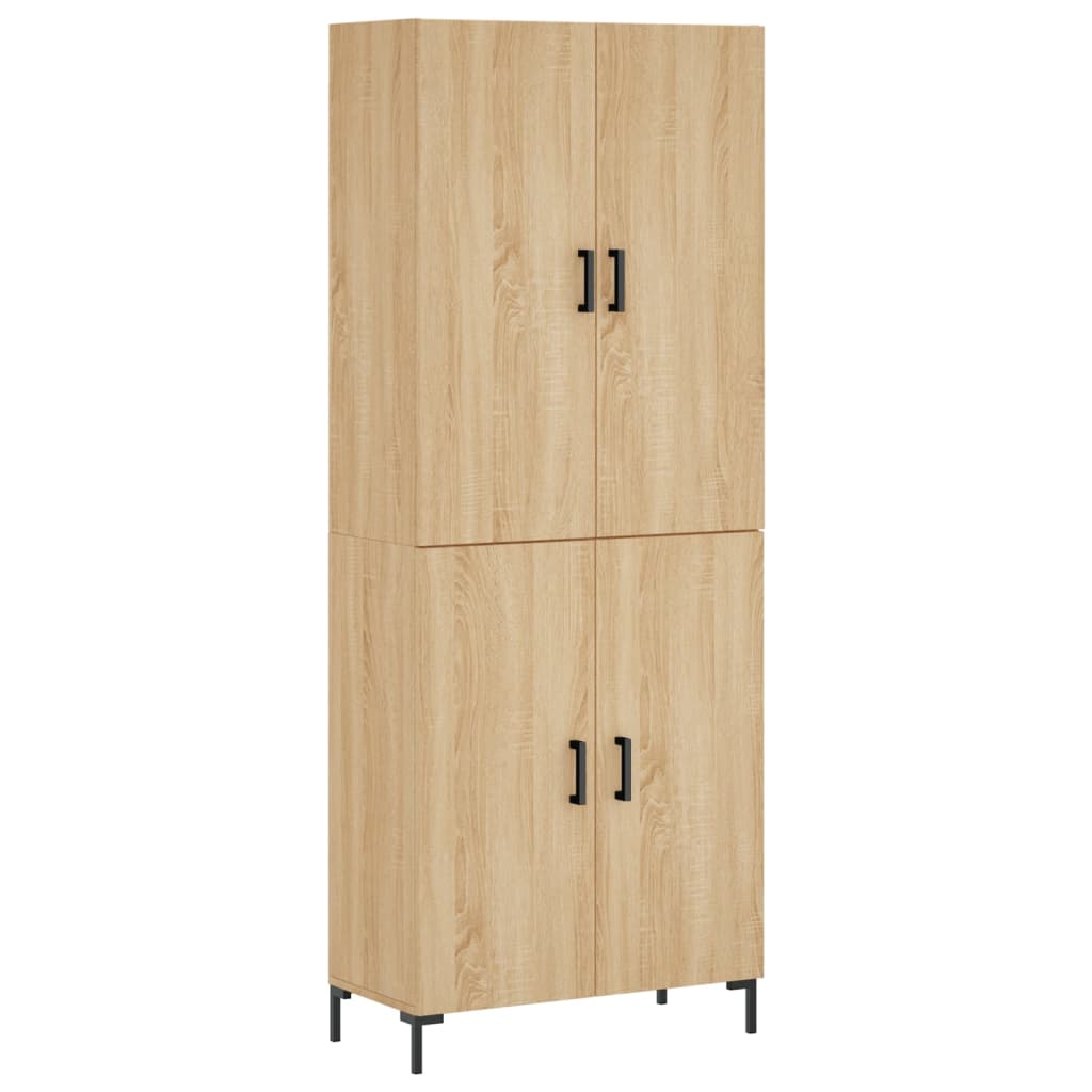 Skap Sonoma Eik 69,5x34x180 cm