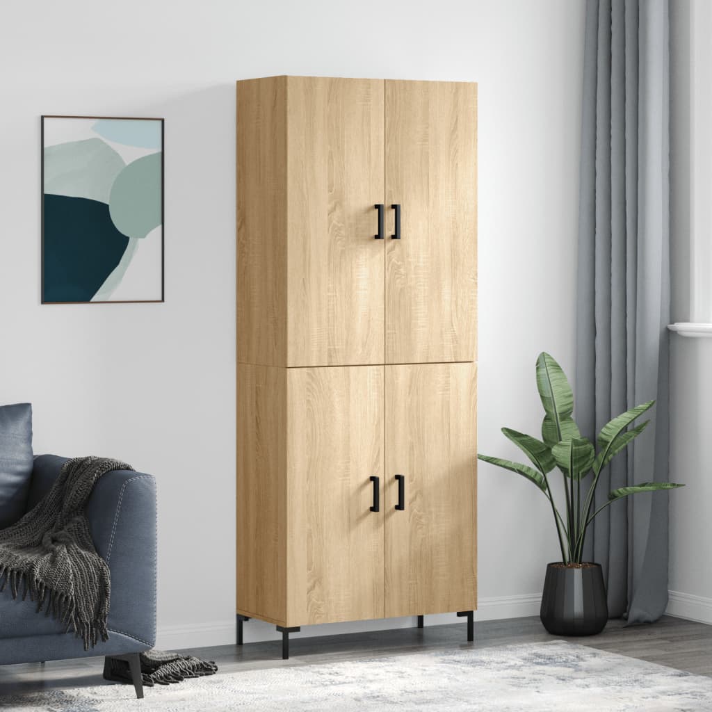 Skap Sonoma Eik 69,5x34x180 cm