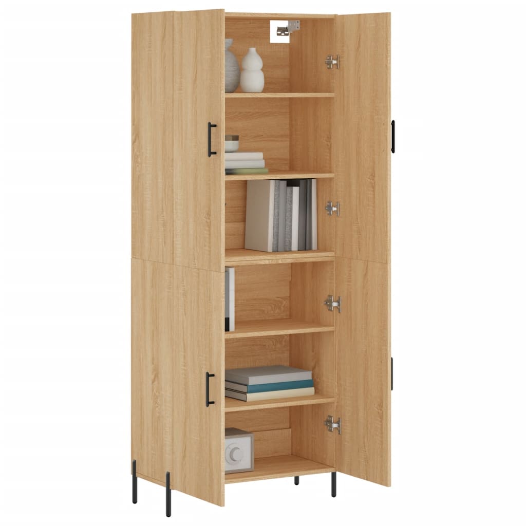 Skap Sonoma Eik 69,5x34x180 cm