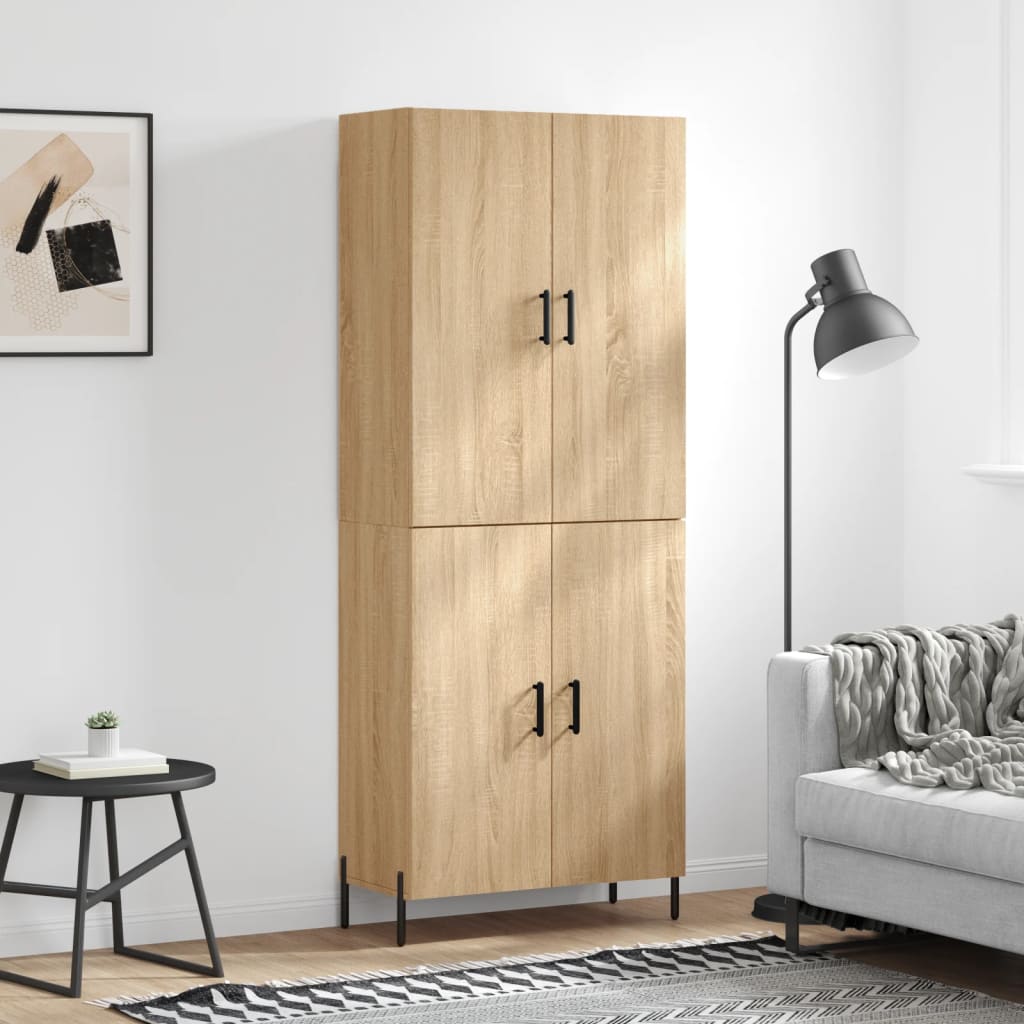 Skap Sonoma Eik 69,5x34x180 cm