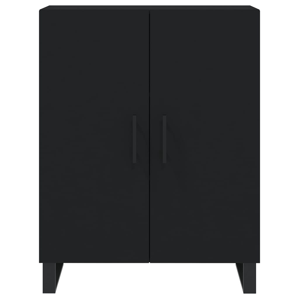Skap Svart 69,5x34x180 cm