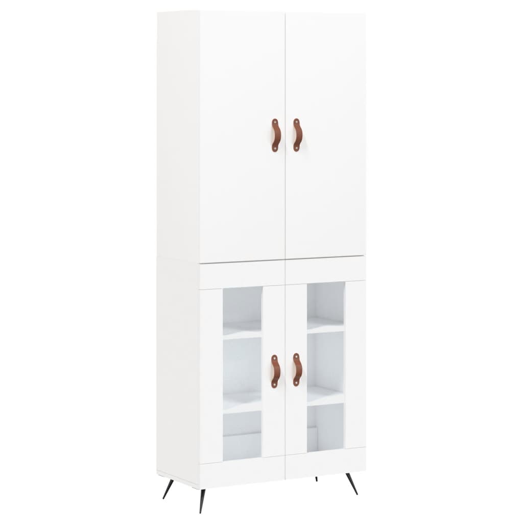 Skap Hvit 69,5x34x180 cm