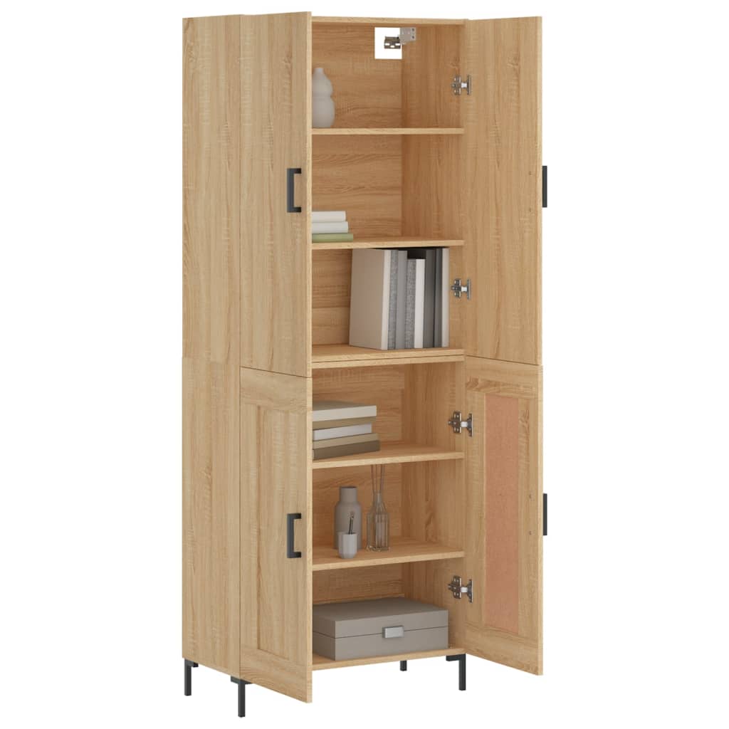 Skap Sonoma Eik 69,5x34x180 cm