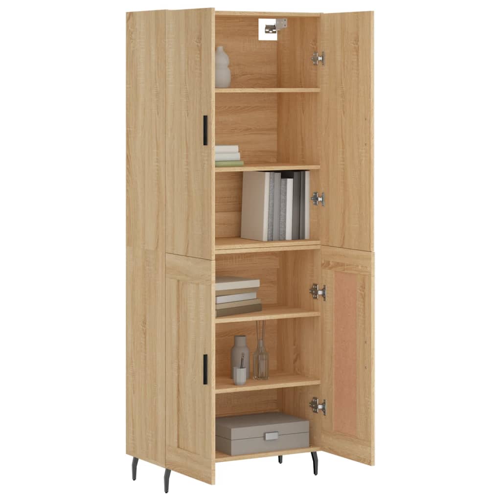 Skap Sonoma Eik 69,5x34x180 cm