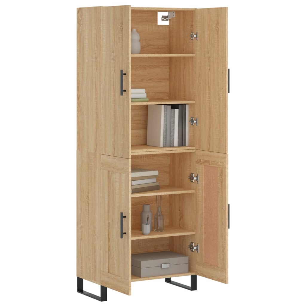 Skap Sonoma Eik 69,5x34x180 cm