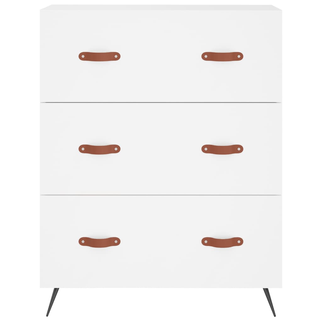 Skap Hvit 69,5x34x180 cm