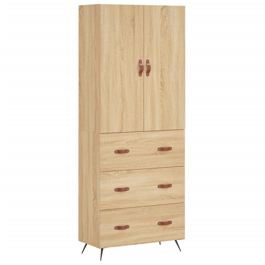 Skap Sonoma Eik 69,5x34x180 cm