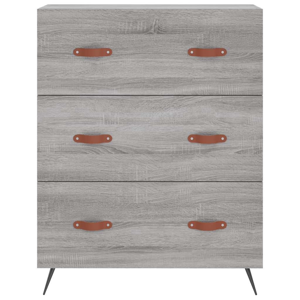 Skap Sonoma Grå 69,5x34x180 cm