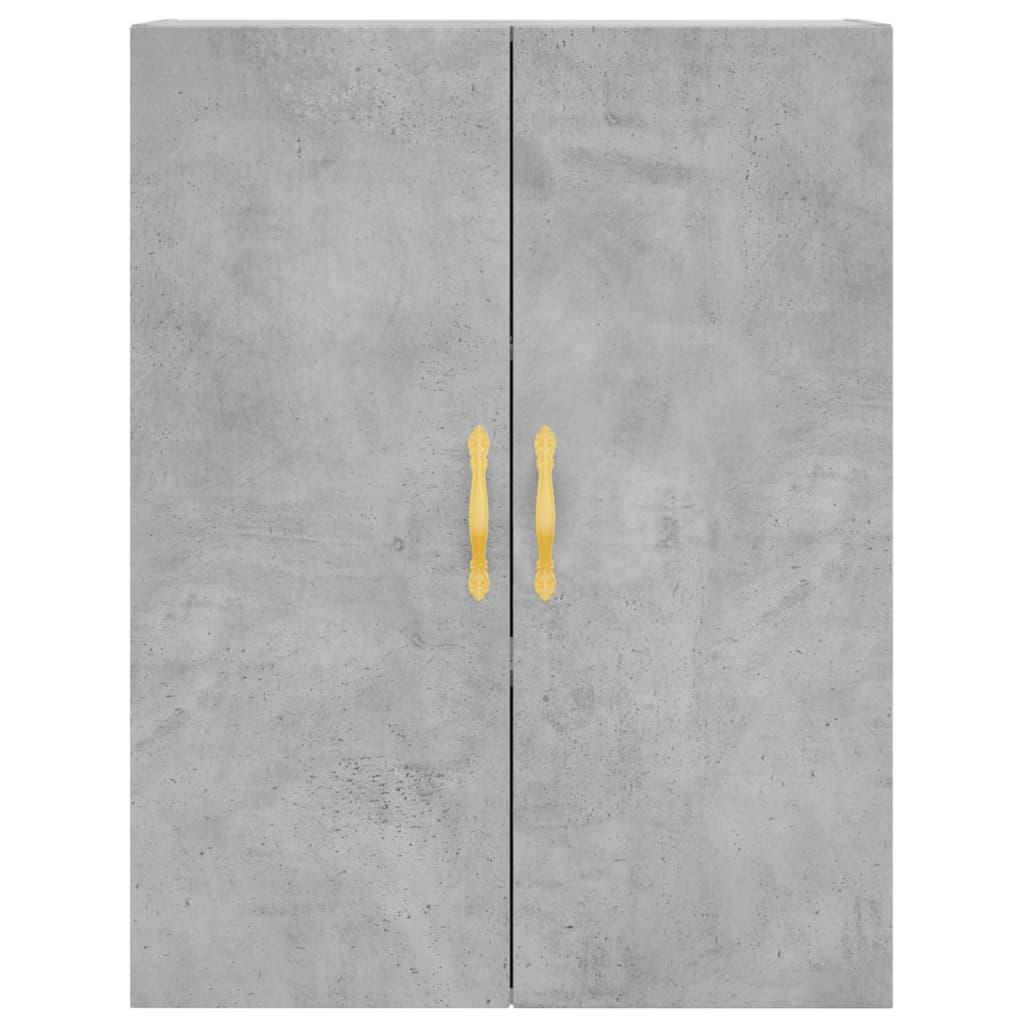 Skap Betonggrå 69,5x34x180 cm
