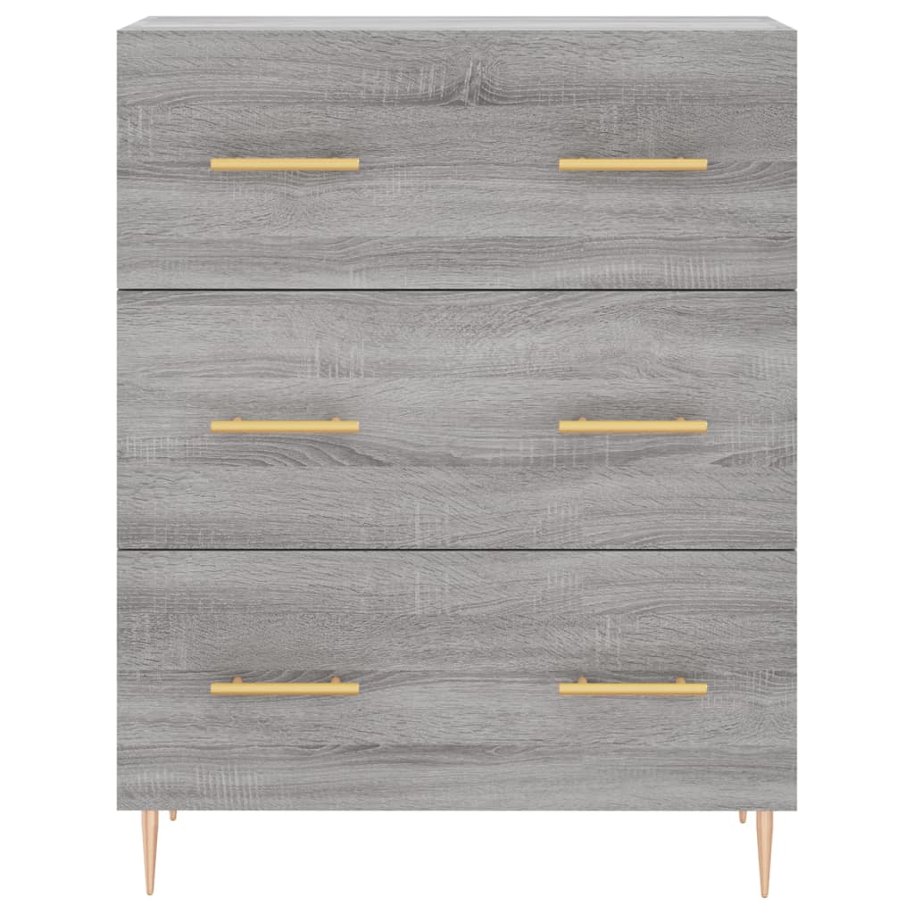 Skap Sonoma Grå 69,5x34x180 cm