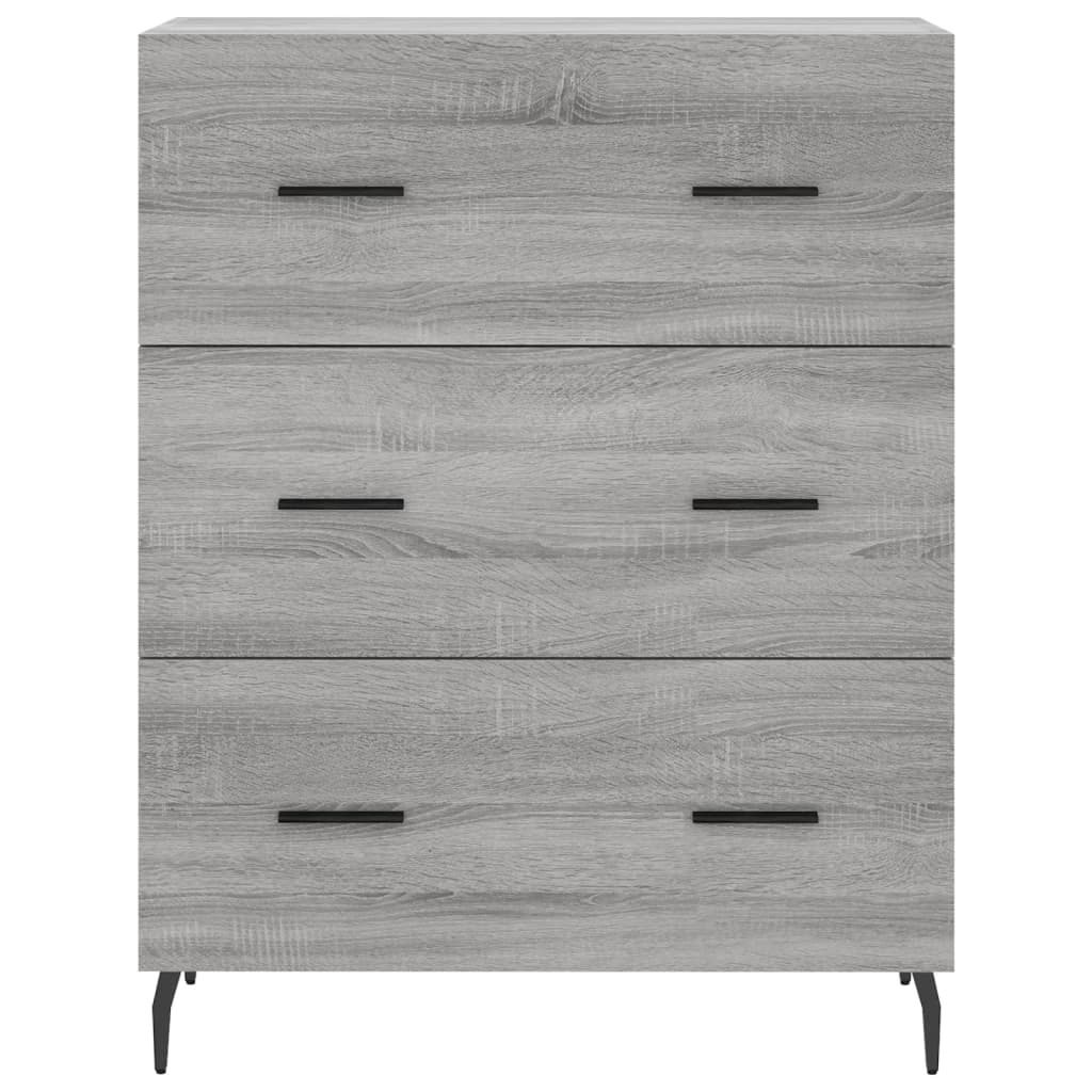 Skap Sonoma Grå 69,5x34x180 cm