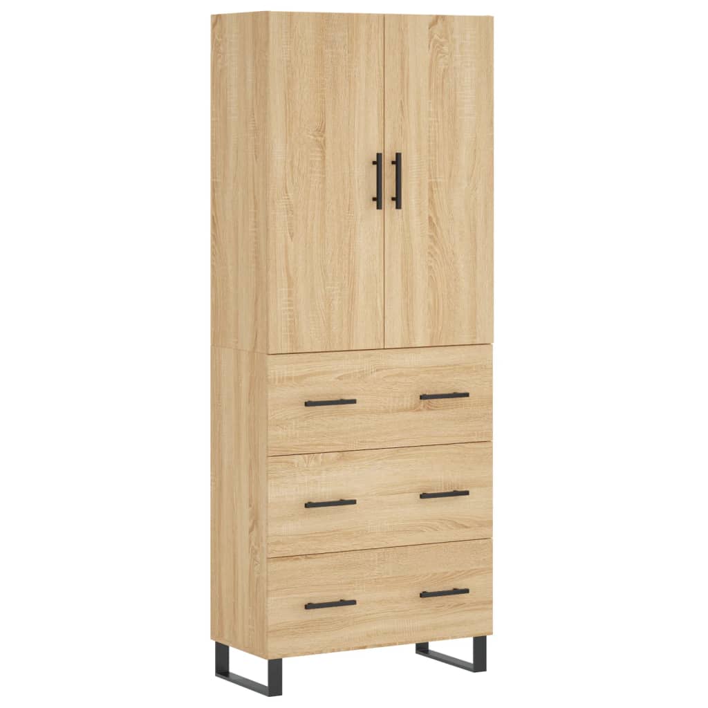 Skap Sonoma Eik 69,5x34x180 cm
