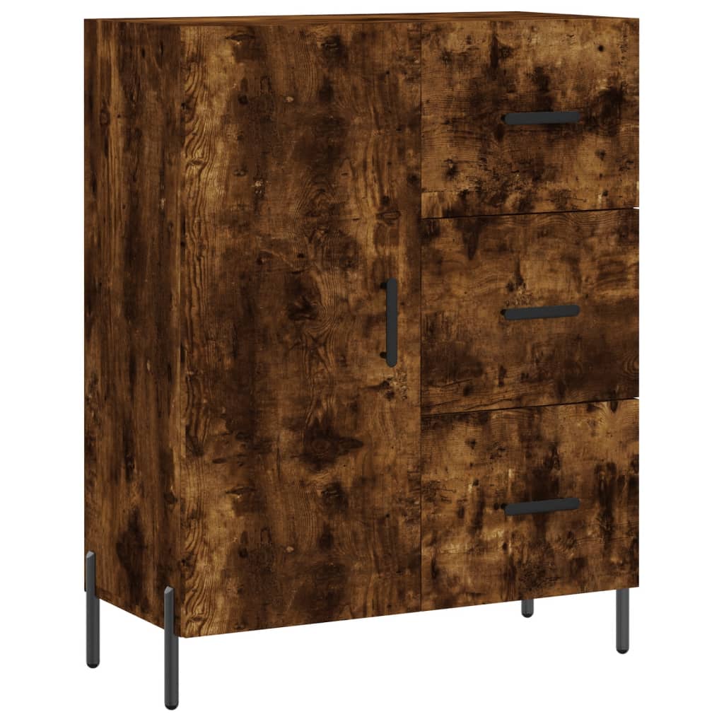 Skap Røkt Eik 69,5x34x180 cm