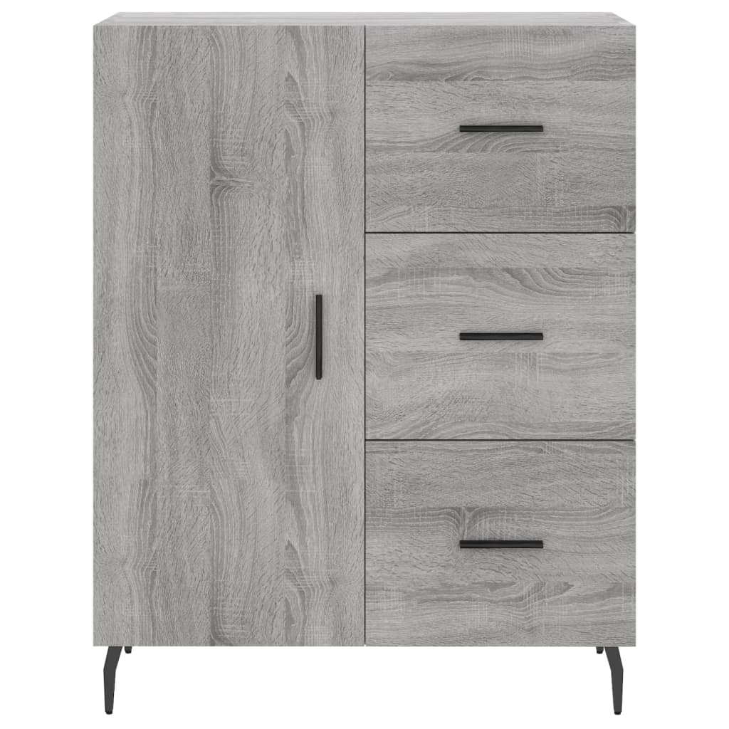 Skap Sonoma Grå 69,5x34x180 cm