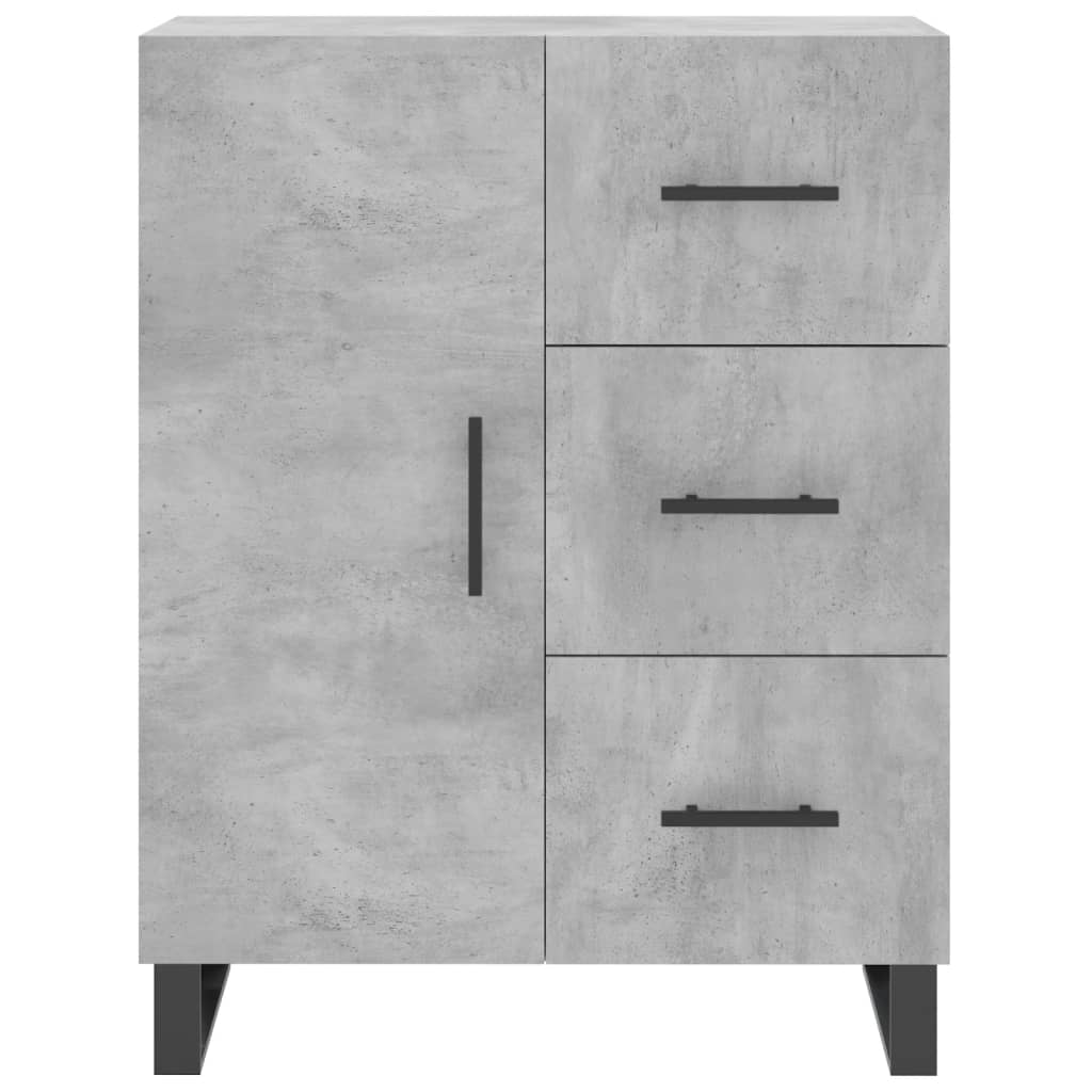 Skap Betonggrå 69,5x34x180 cm
