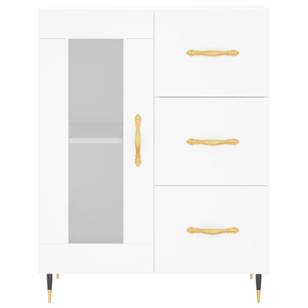 Skap Hvit 69,5x34x180 cm