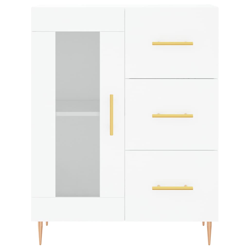 Skap Hvit 69,5x34x180 cm