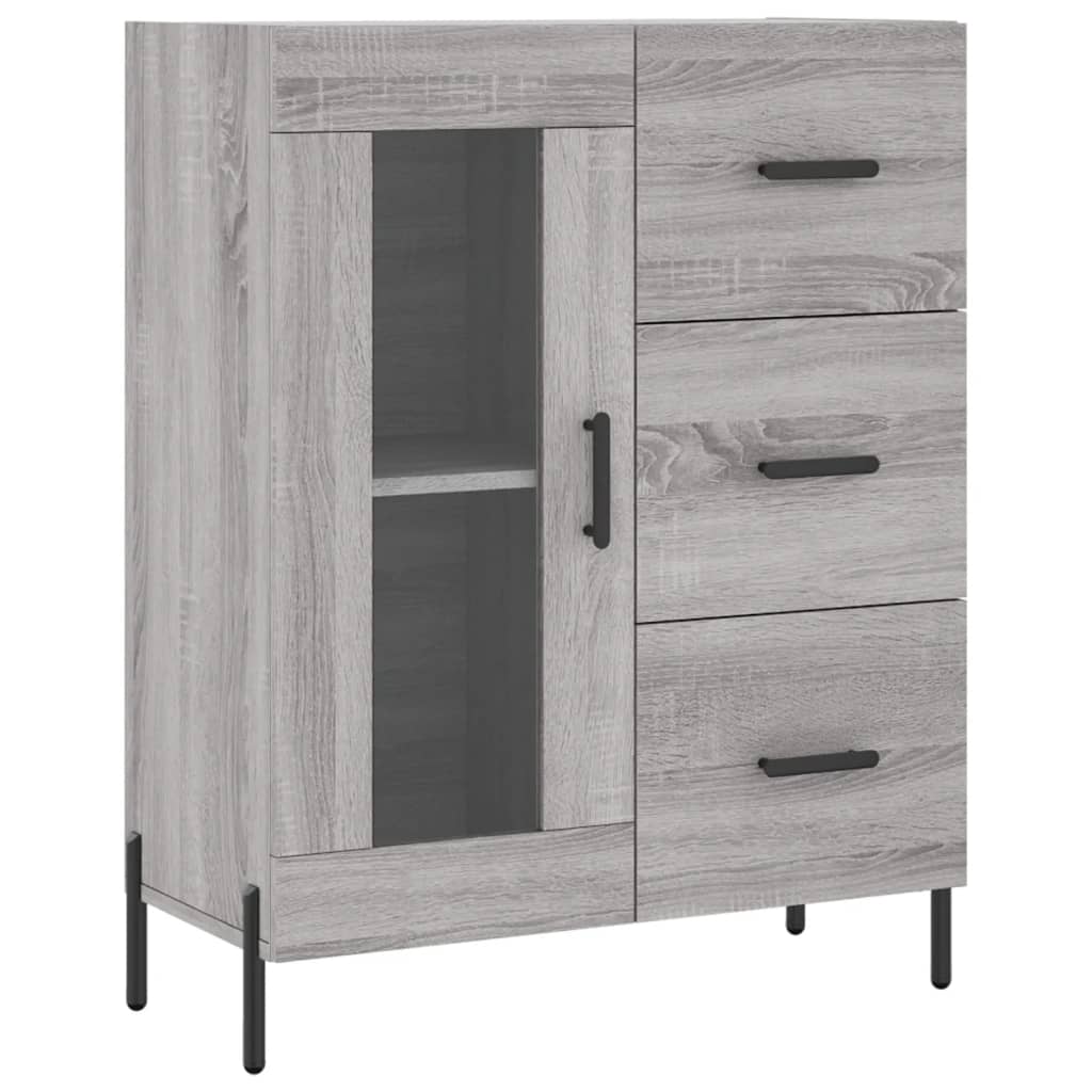 Skap Sonoma Grå 69,5x34x180 cm