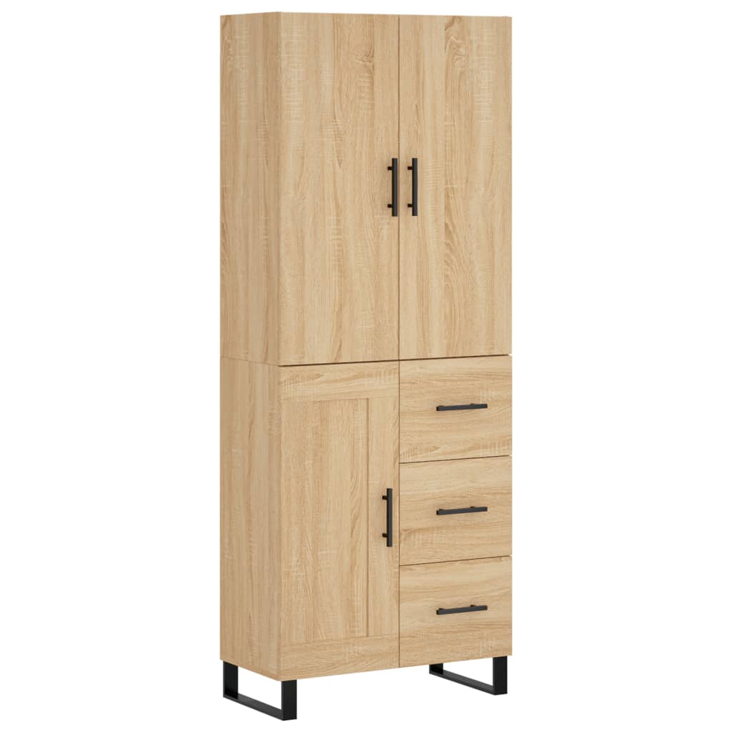Skap Sonoma Eik 69,5x34x180 cm