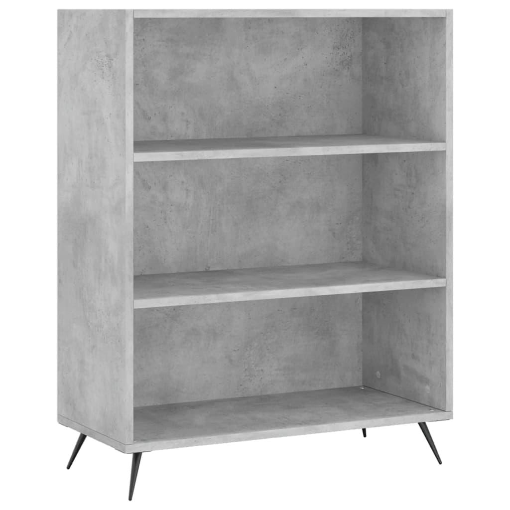 Skap Betonggrå 69,5x34x180 cm