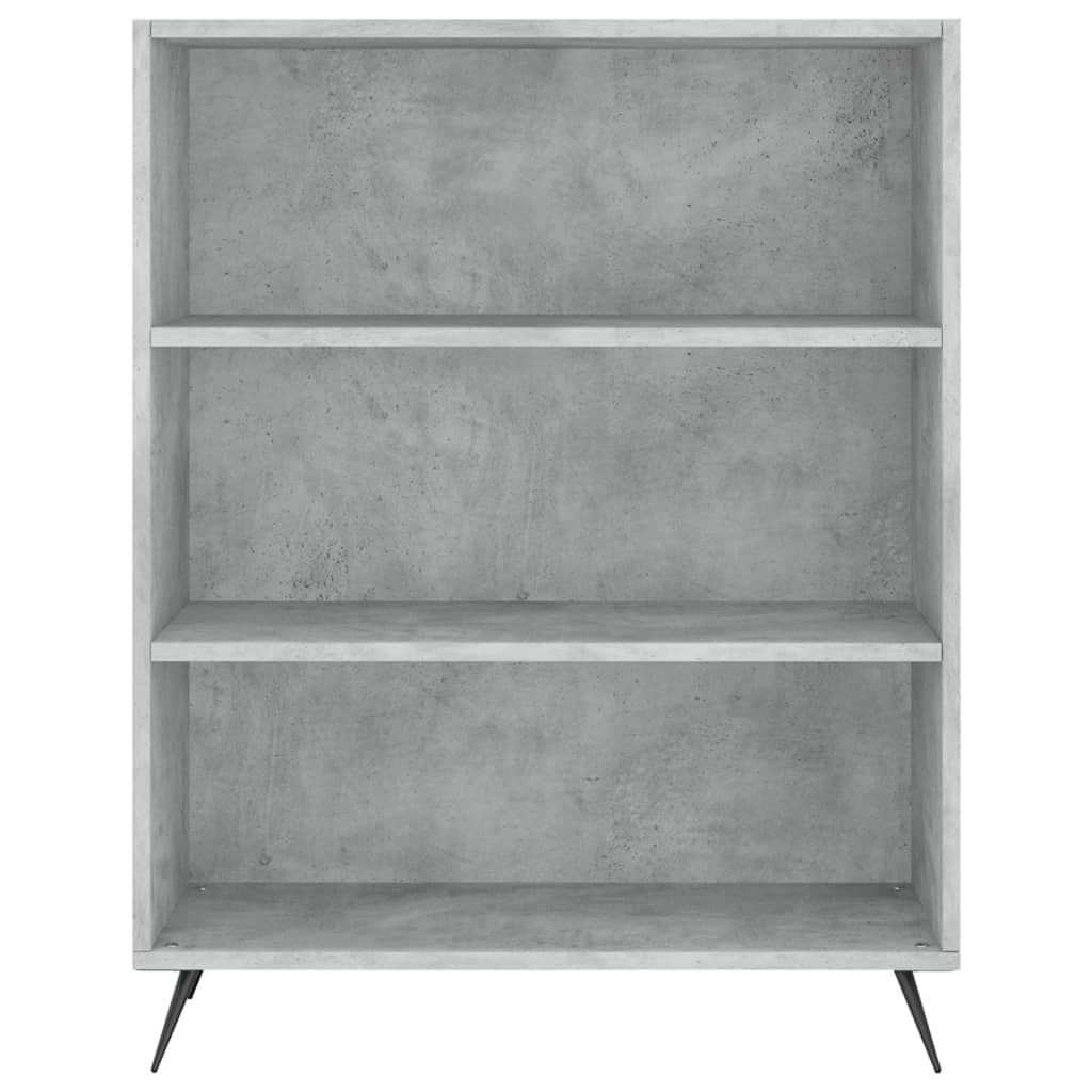 Skap Betonggrå 69,5x34x180 cm