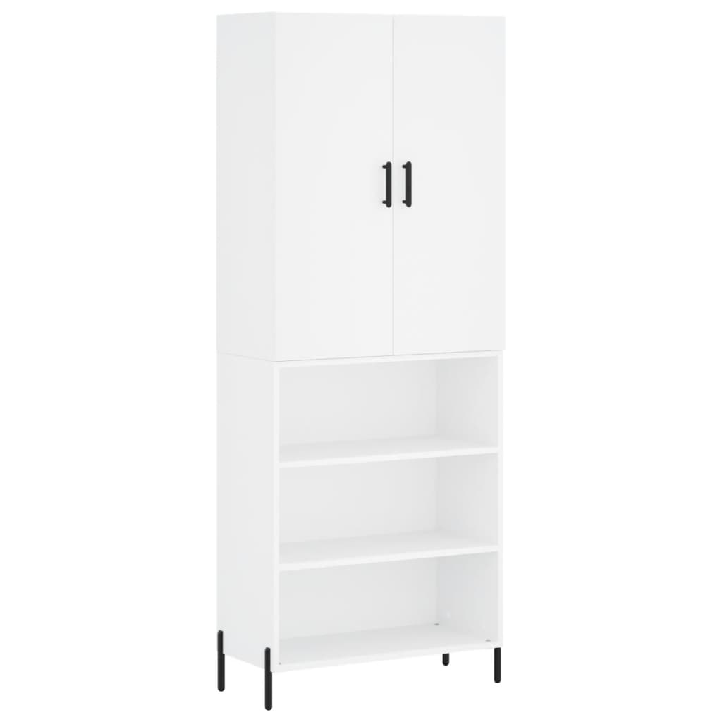 Skap Hvit 69,5x34x180 cm