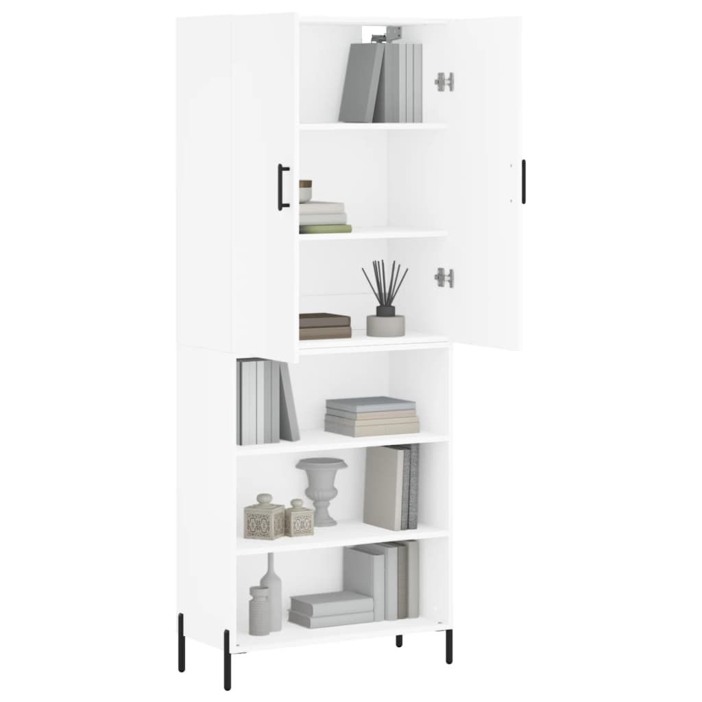 Skap Hvit 69,5x34x180 cm