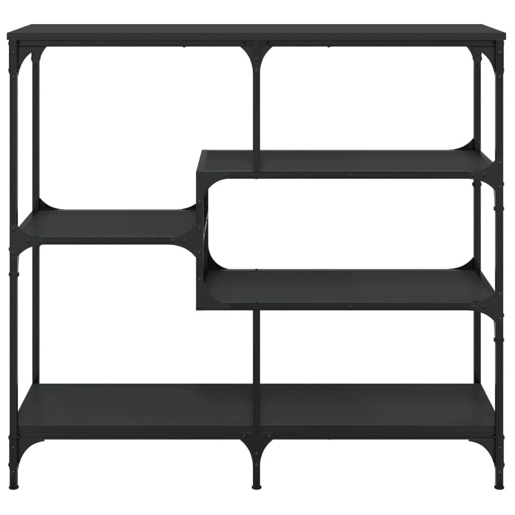 Avlastningsbord Konsollbord Svart 103x32x95 cm