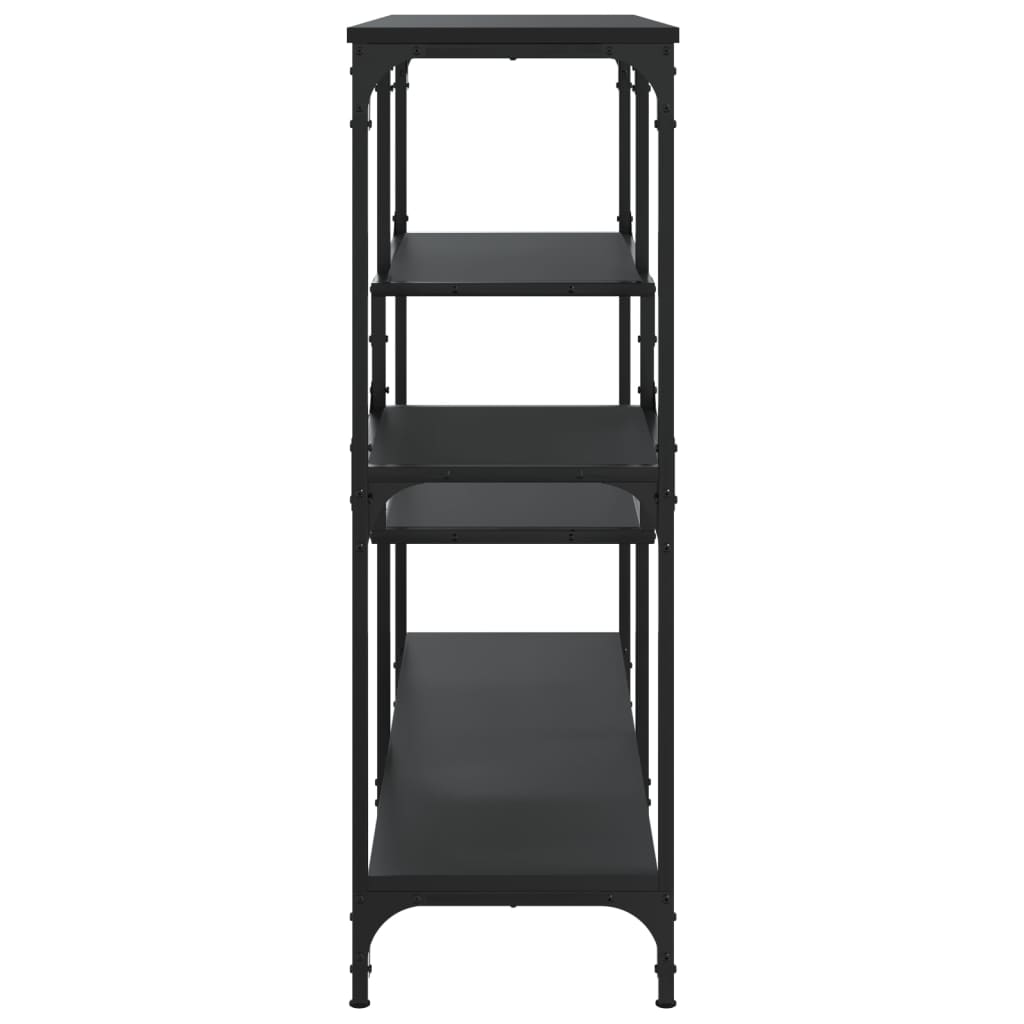 Avlastningsbord Konsollbord Svart 103x32x95 cm
