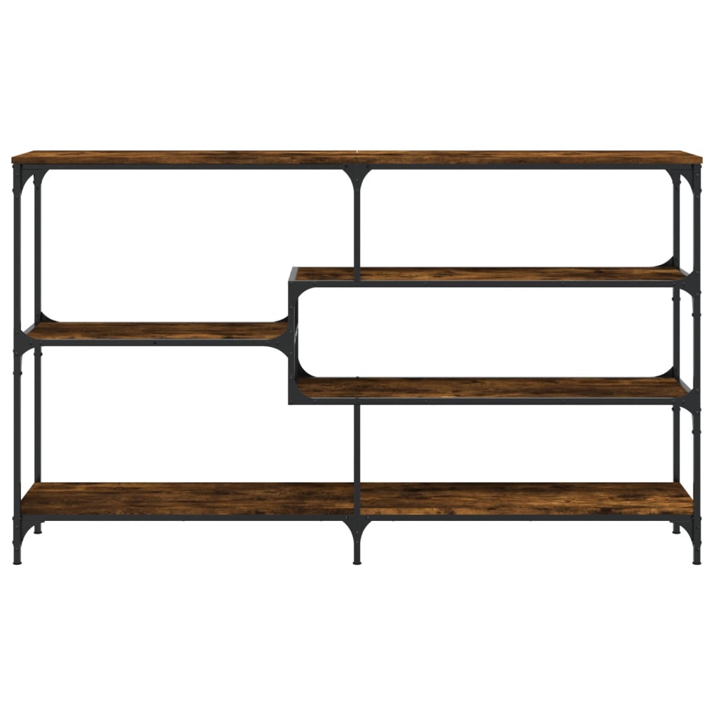 Avlastningsbord Konsollbord Røkt Eik 160x32x95 cm