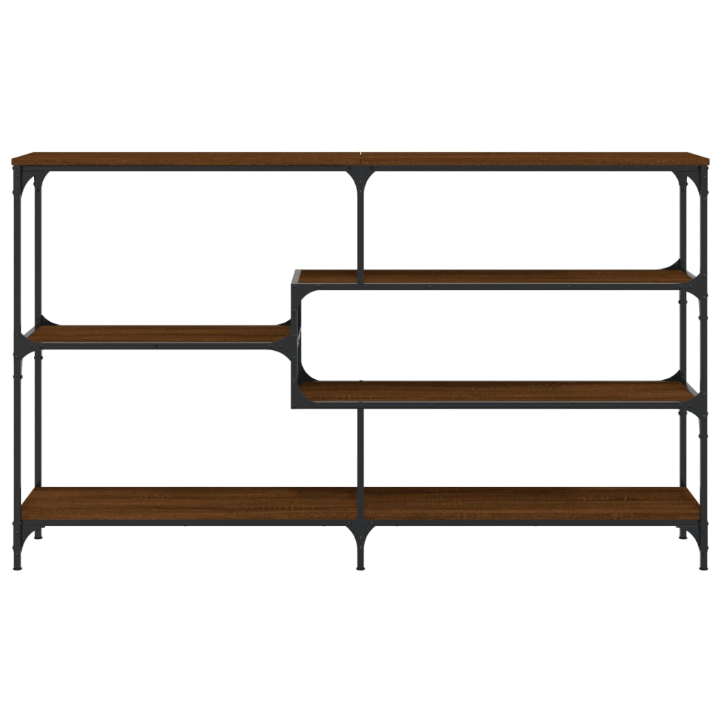 Avlastningsbord konsollbord Brun Eik 160x32x95 cm