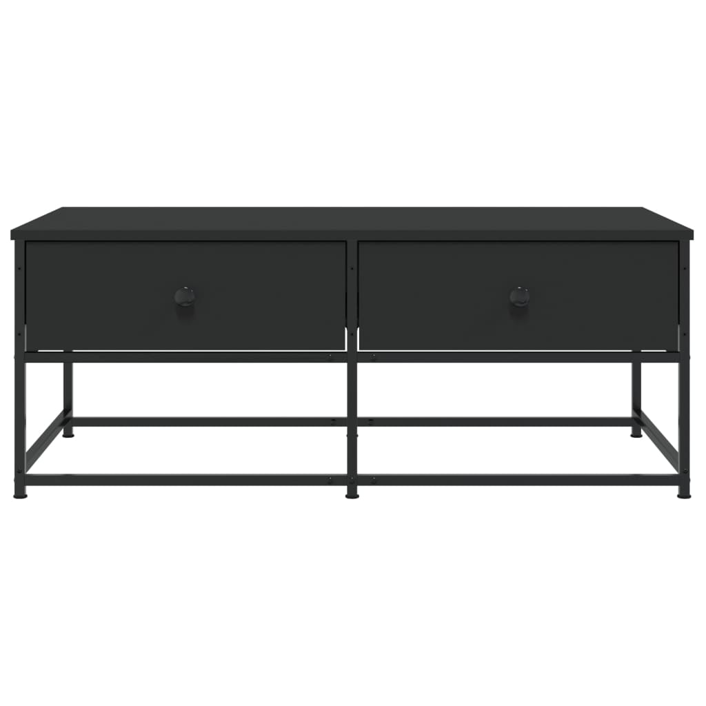 Salongbord Sofabord Svart 100x51x40 cm