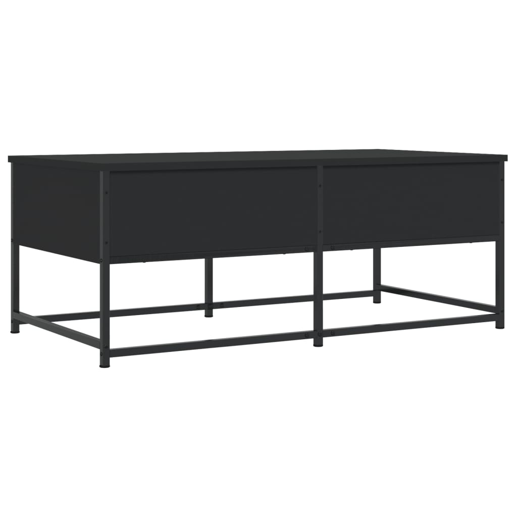 Salongbord Sofabord Svart 100x51x40 cm