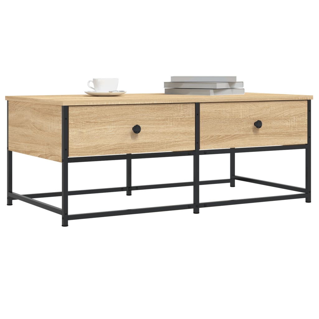 Salongbord Sofabord Sonoma Eik 100x51x40 cm