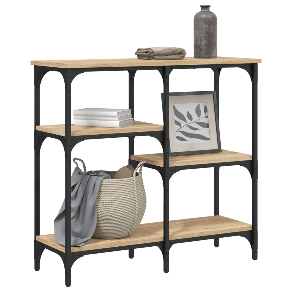 Avlastningsbord Konsollbord Sonoma Eik 80x29x75 cm