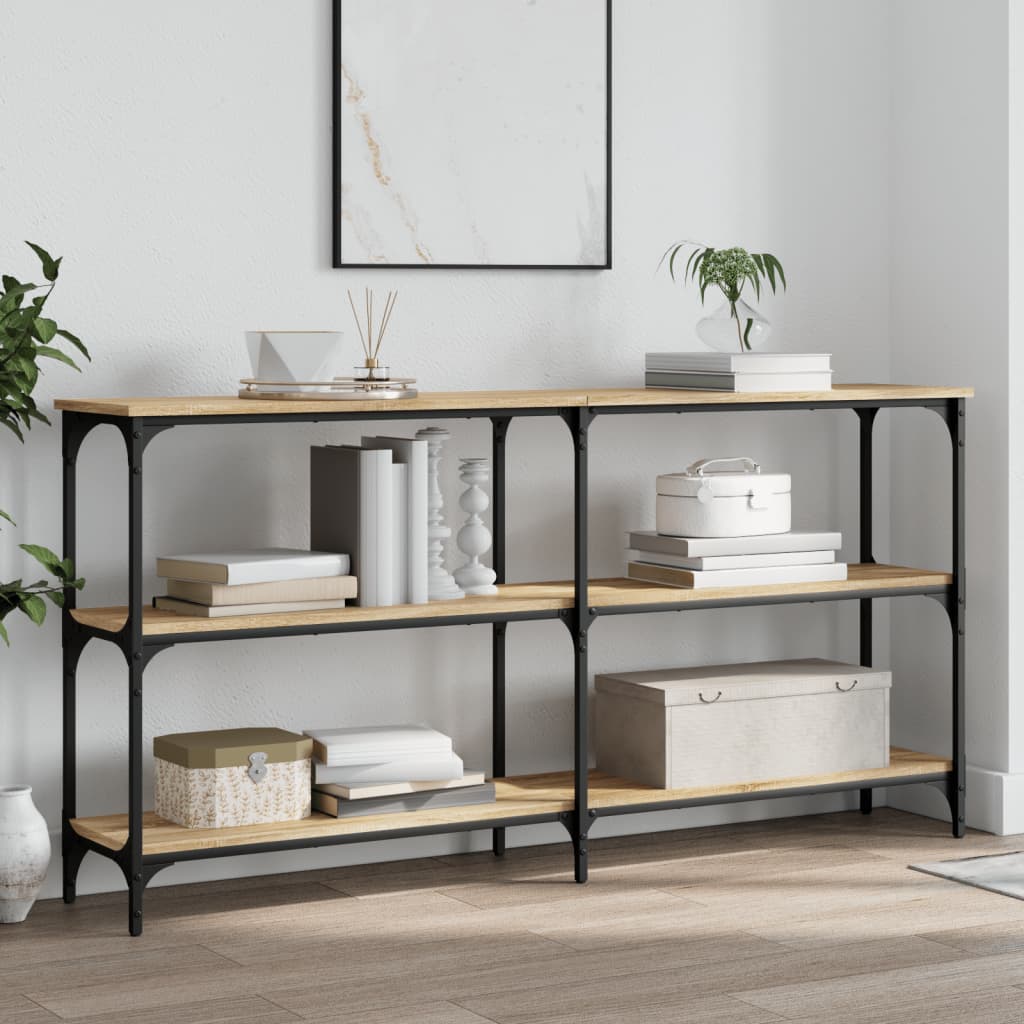 Avlastningsbord Konsollbord Sonoma Eik 150x29x75 cm