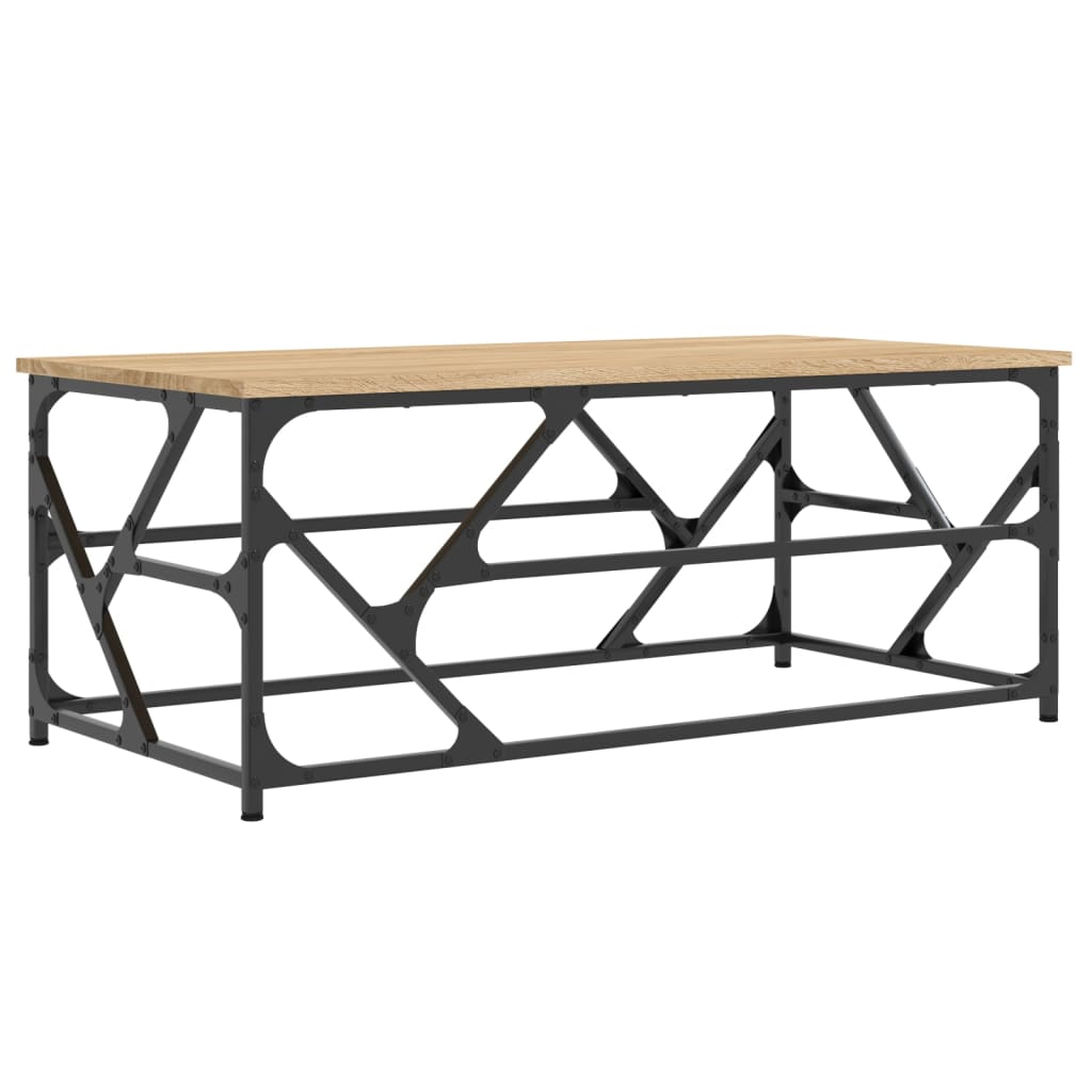 Salongbord Sofabord Sonoma Eik 100x50x40 cm