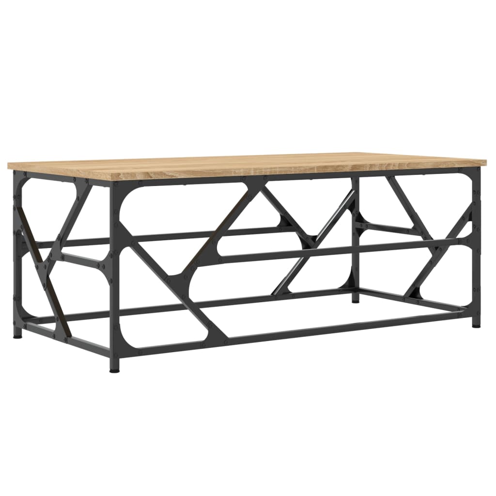 Salongbord Sofabord Sonoma Eik 100x50x40 cm