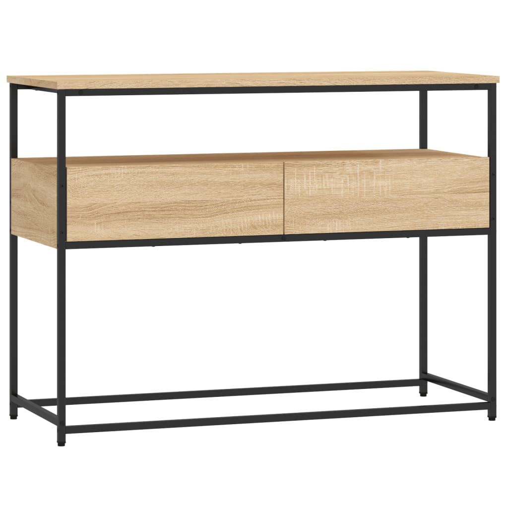 Avlastningsbord Konsollbord Sonoma Eik 100x40x75 cm